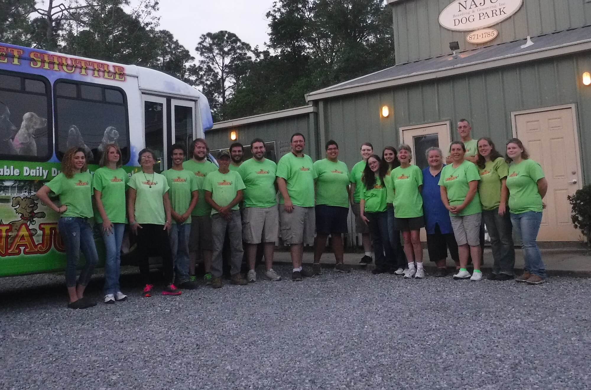 Mobile dog grooming team photo